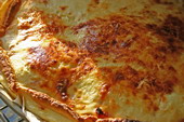 quiche lorraine detail quiche cuite